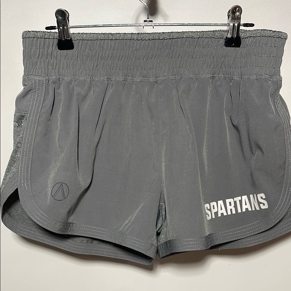 Women's Gray Athletic Shorts